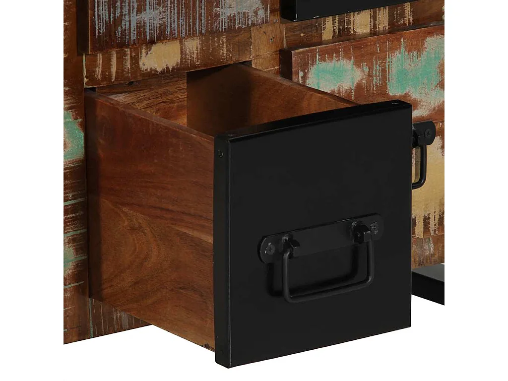 Buffet 50x35x70 cm bois massif de récupération