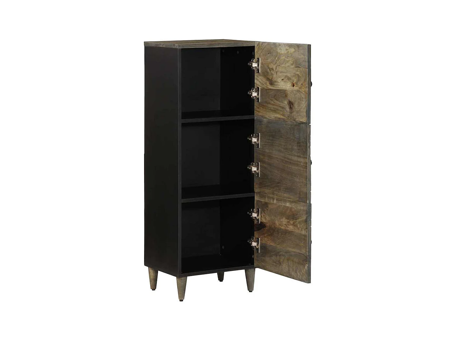 Buffet 40x33x110 cm bois de manguier massif