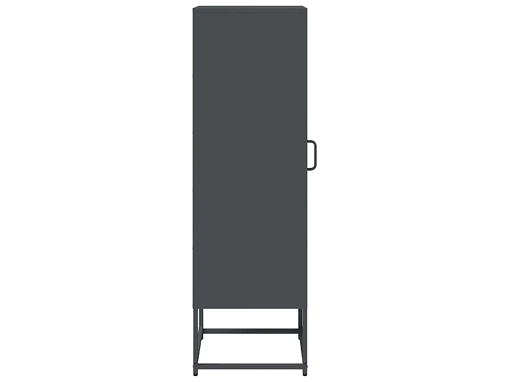 Móvel alto 36x39x123 cm aço laminado a frio antracite