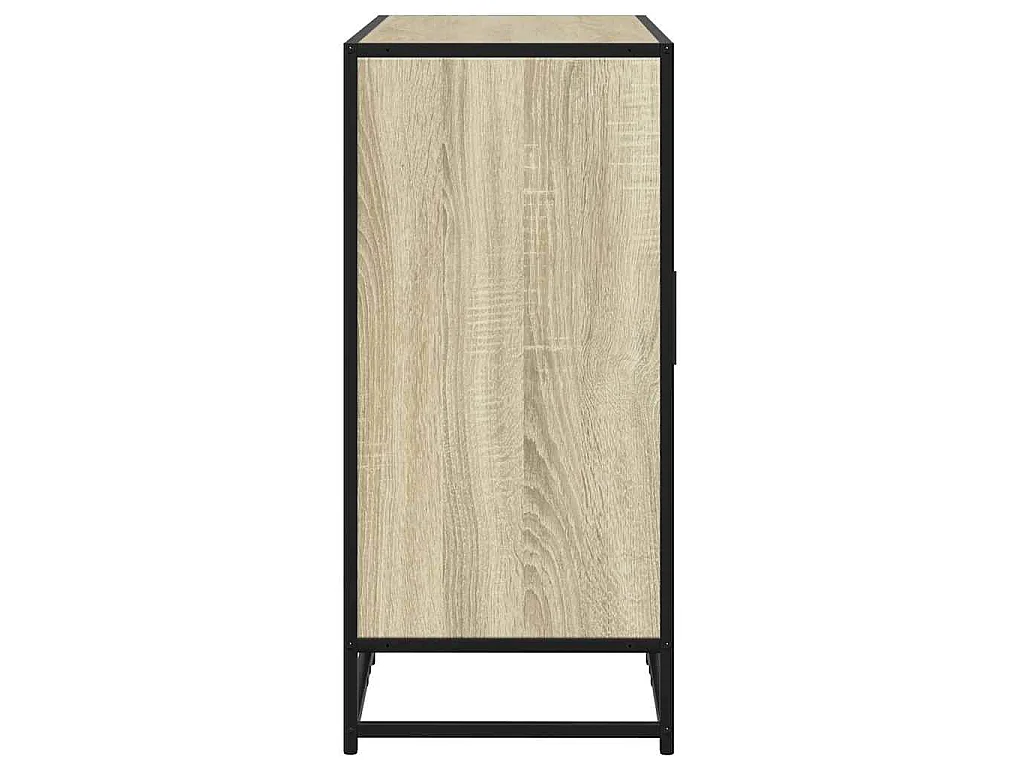 Buffet chêne sonoma 92x35x76 cm bois d'ingénierie