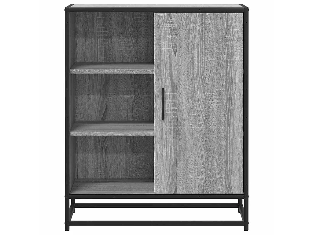 Buffet sonoma gris 62x35x76 cm bois d'ingénierie