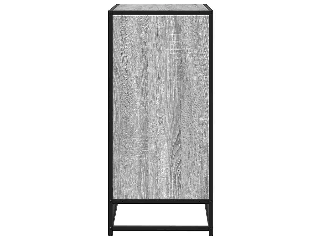 Buffet sonoma gris 62x35x76 cm bois d'ingénierie