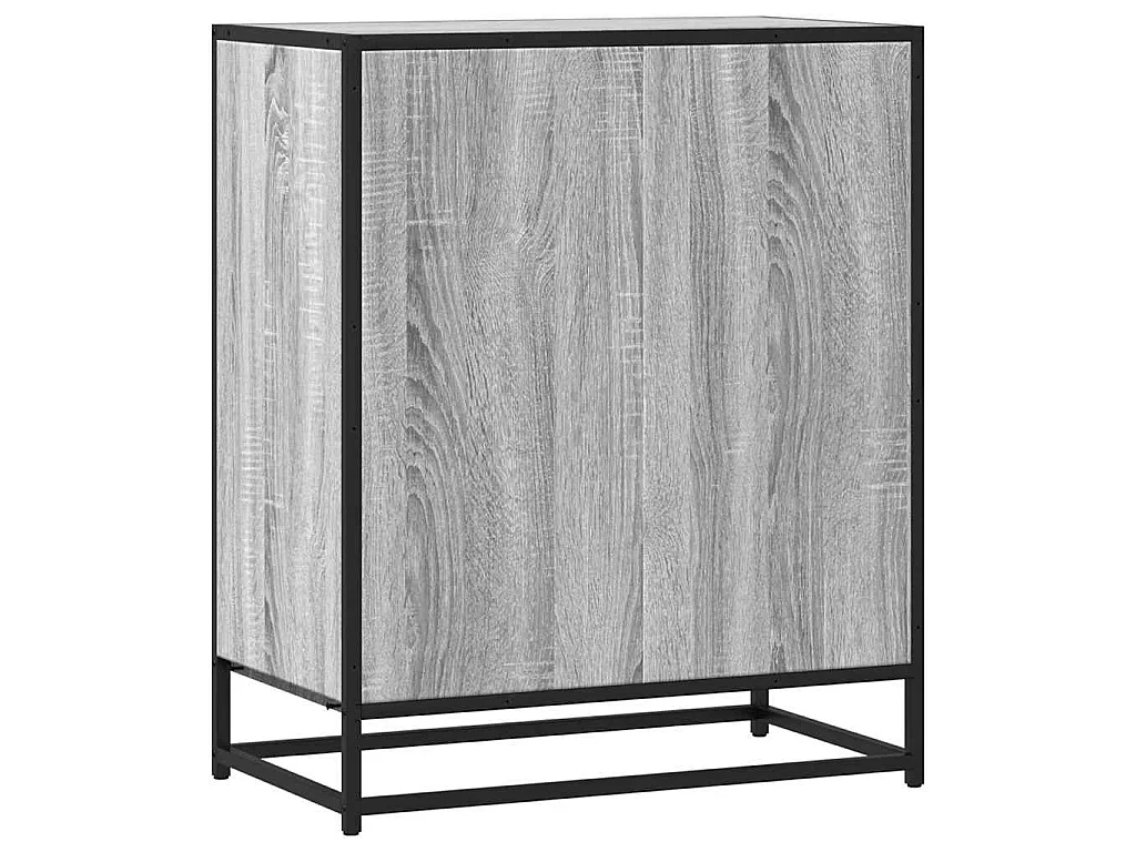 Buffet sonoma gris 62x35x76 cm bois d'ingénierie