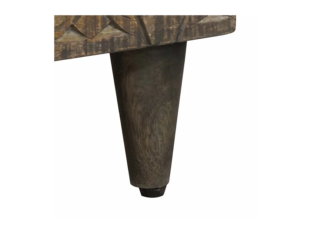 Buffet 40x33x75 cm bois massif de manguier