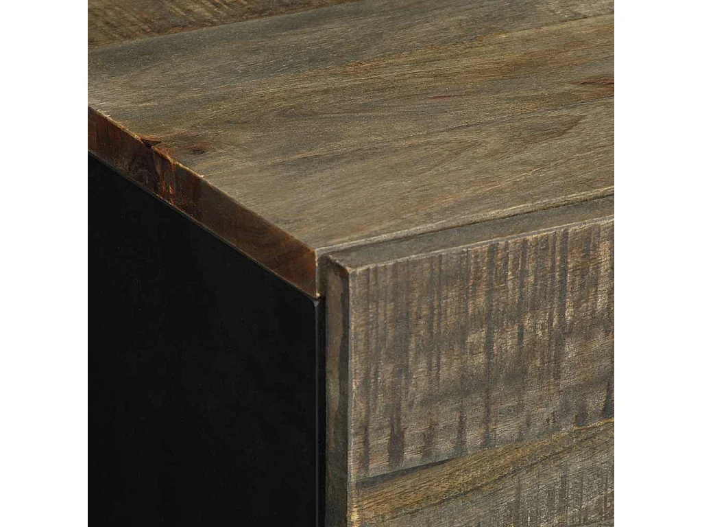 Sideboard 40x33x75 cm Massivholz Mango