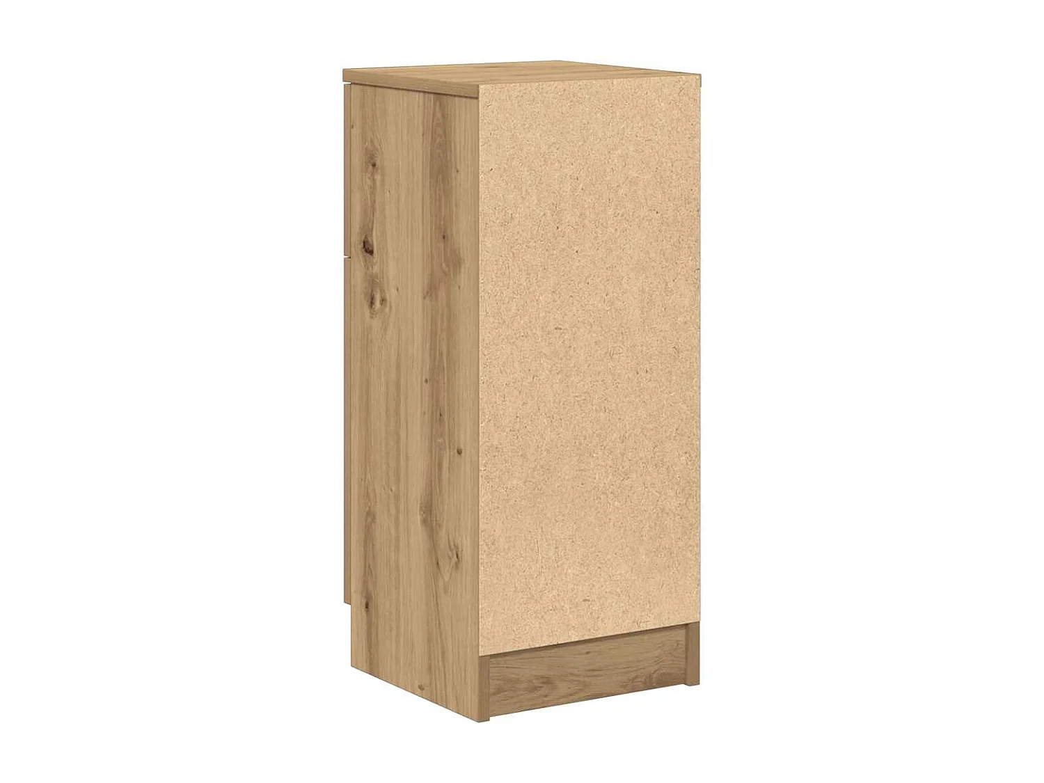 Buffet chêne artisanal 30x30x70 cm bois d'ingénierie