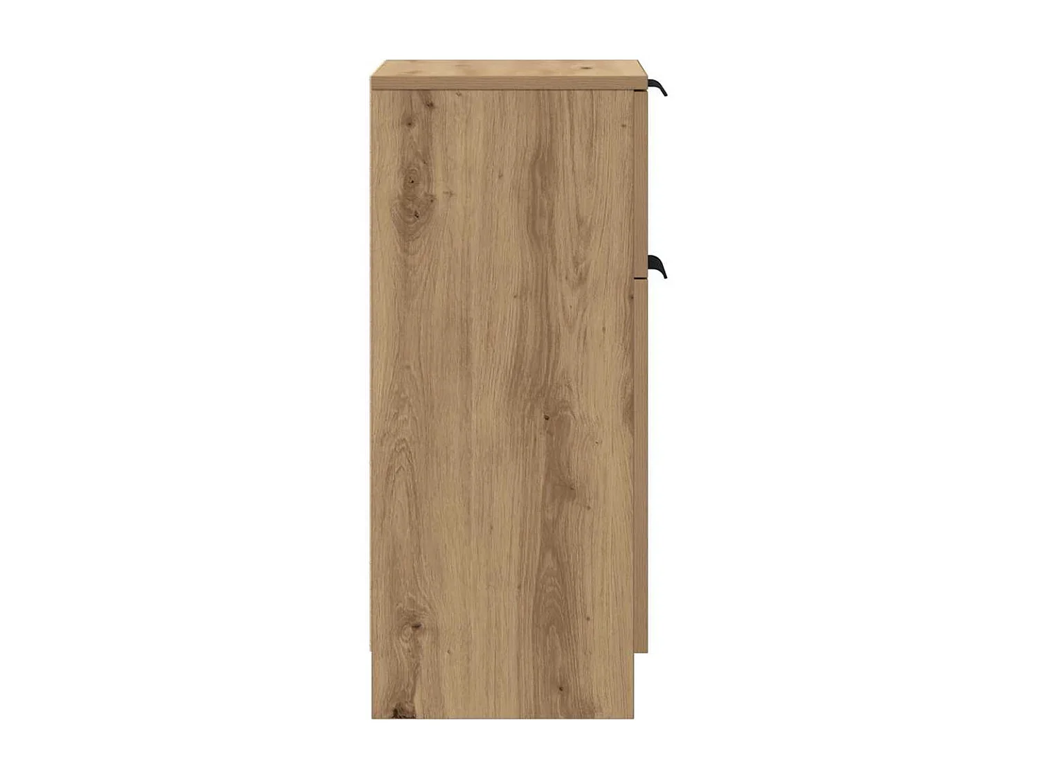 Buffet chêne artisanal 30x30x70 cm bois d'ingénierie