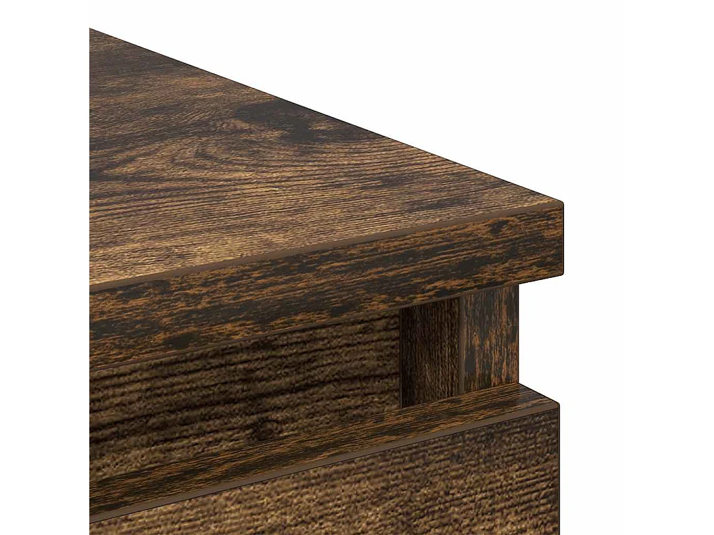 Sideboard Räuchereiche 80x35x76 cm Holzwerkstoff