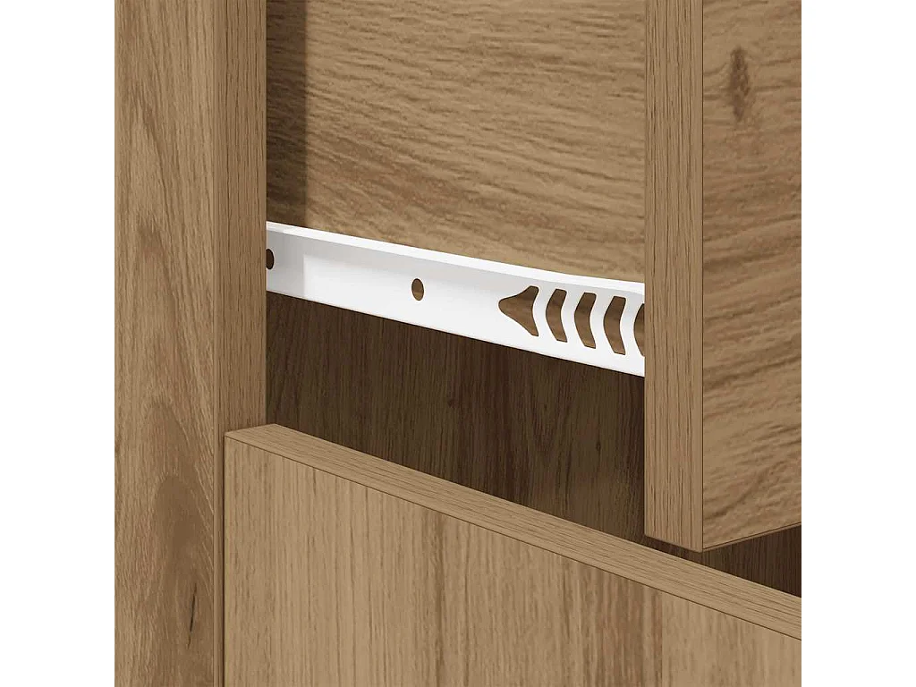 Sideboard Artisan-Eiche 60x30x75 cm Holzwerkstoff