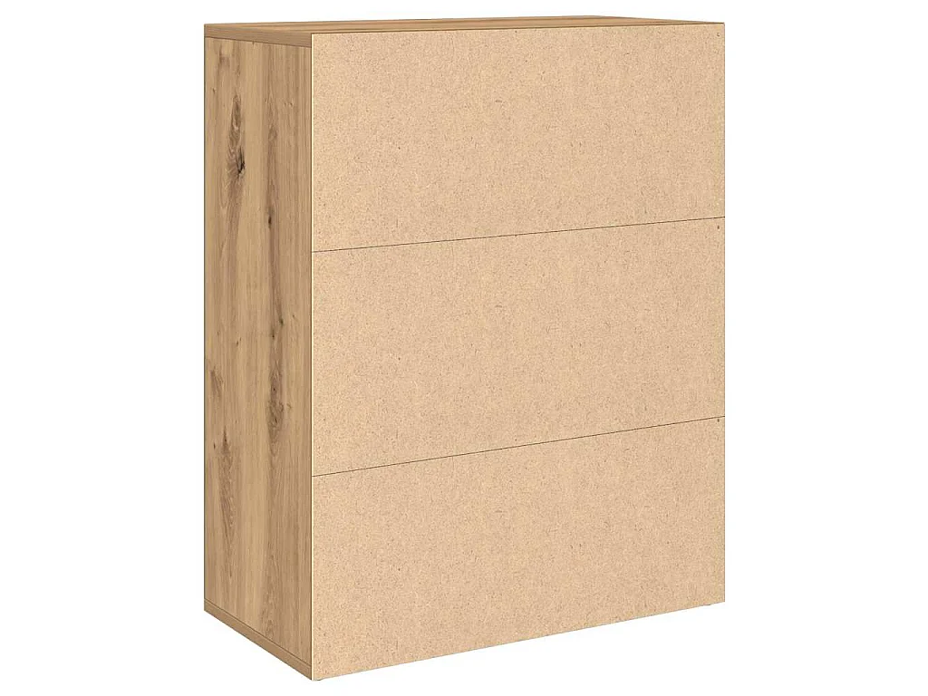 Sideboard Artisan-Eiche 60x30x75 cm Holzwerkstoff
