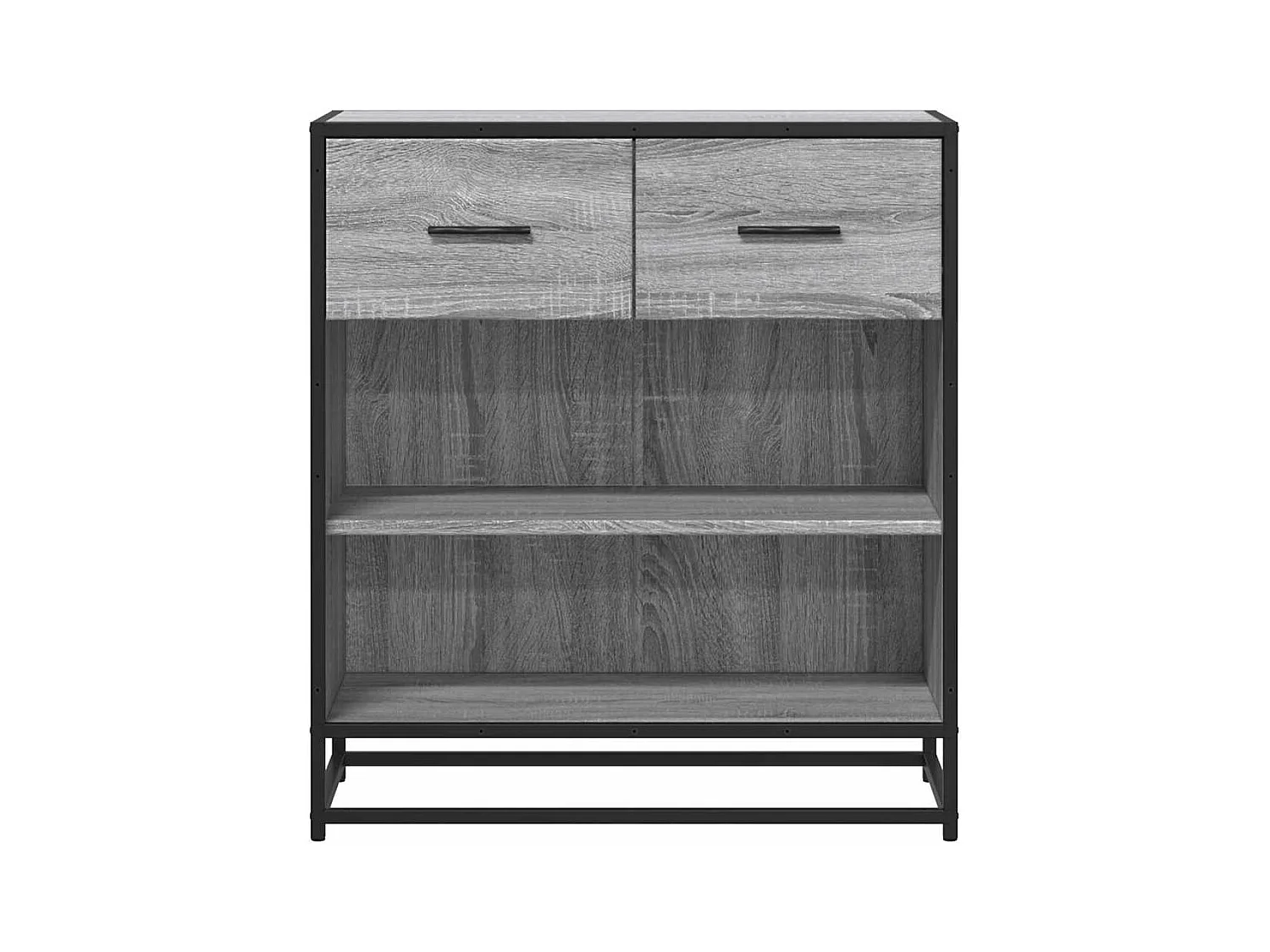 Buffet sonoma gris 68x35x76 cm bois d'ingénierie