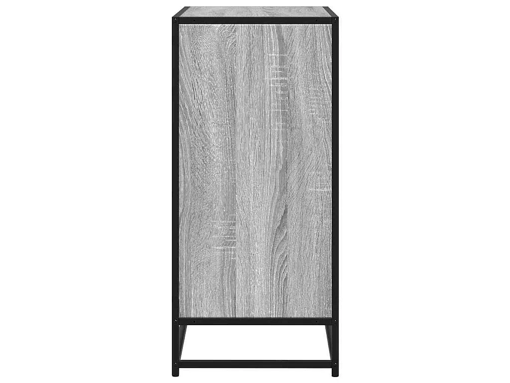 Sideboard Grau Sonoma 68x35x76 cm Holzwerkstoff