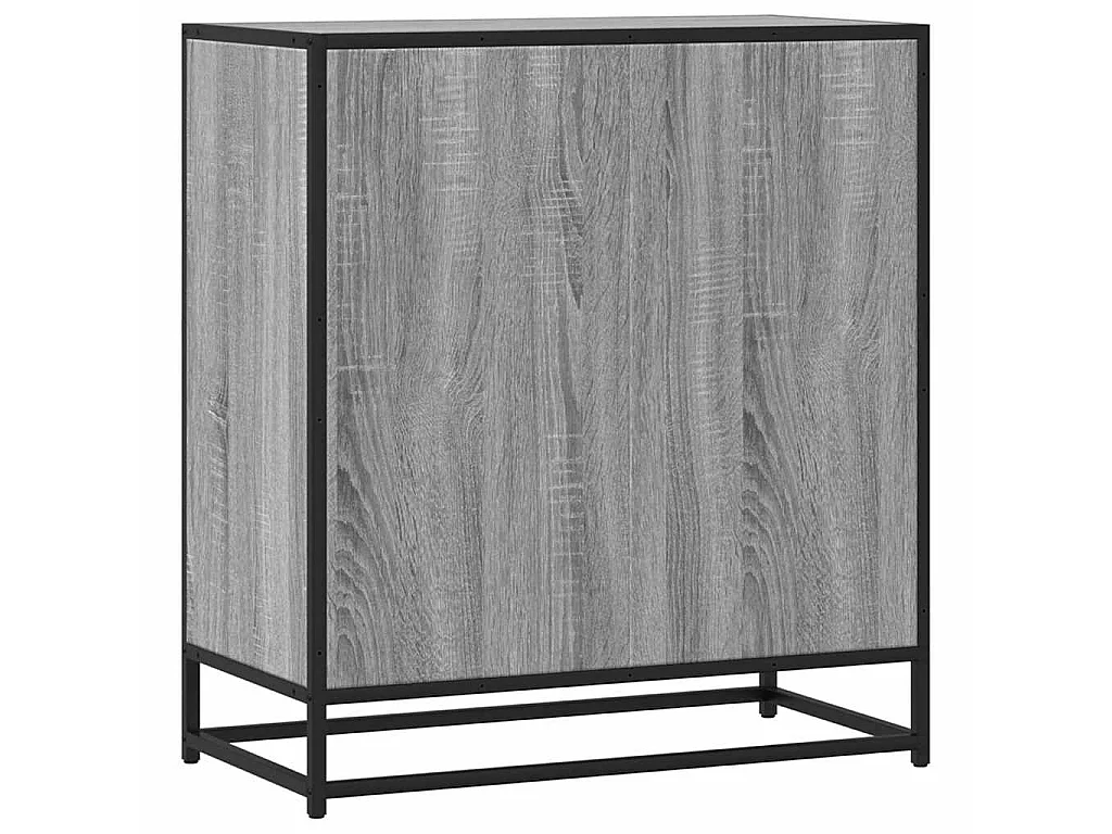 Sideboard Grau Sonoma 68x35x76 cm Holzwerkstoff