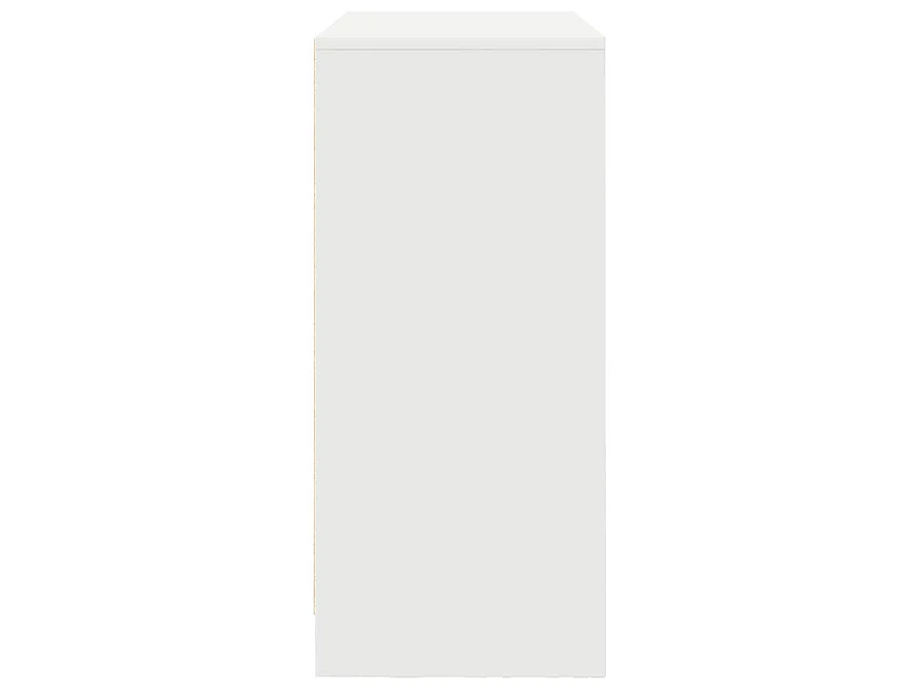 Aparador con cajones y puertas blanco 70,5x34x74,5 cm