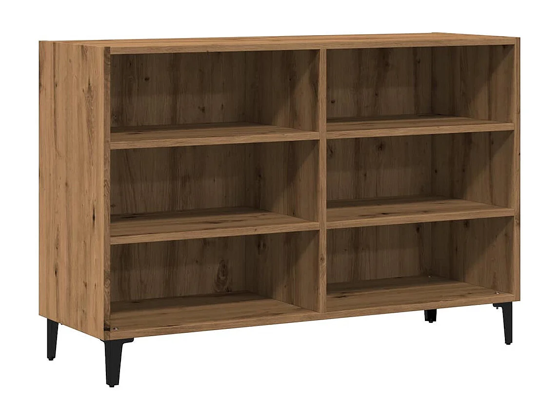 Sideboard Artisan-Eiche 103,5x35x70 cm Holzwerkstoff
