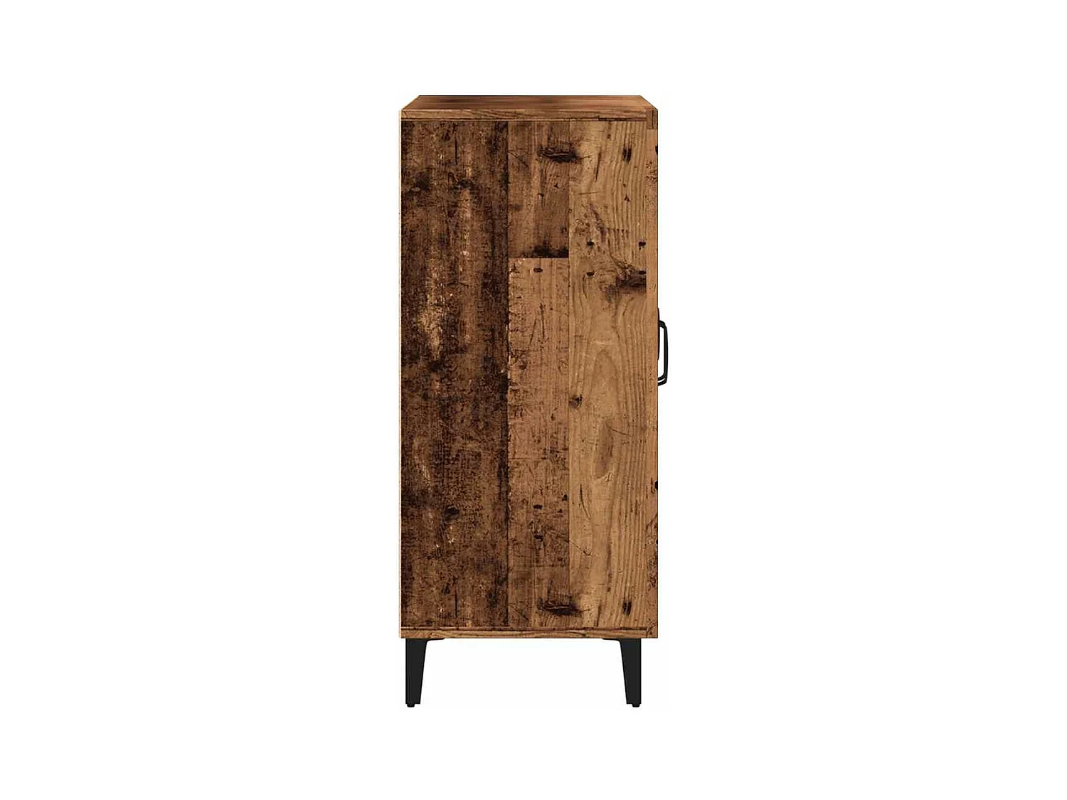 Buffet vieux bois 90x34x80 cm bois d'ingénierie