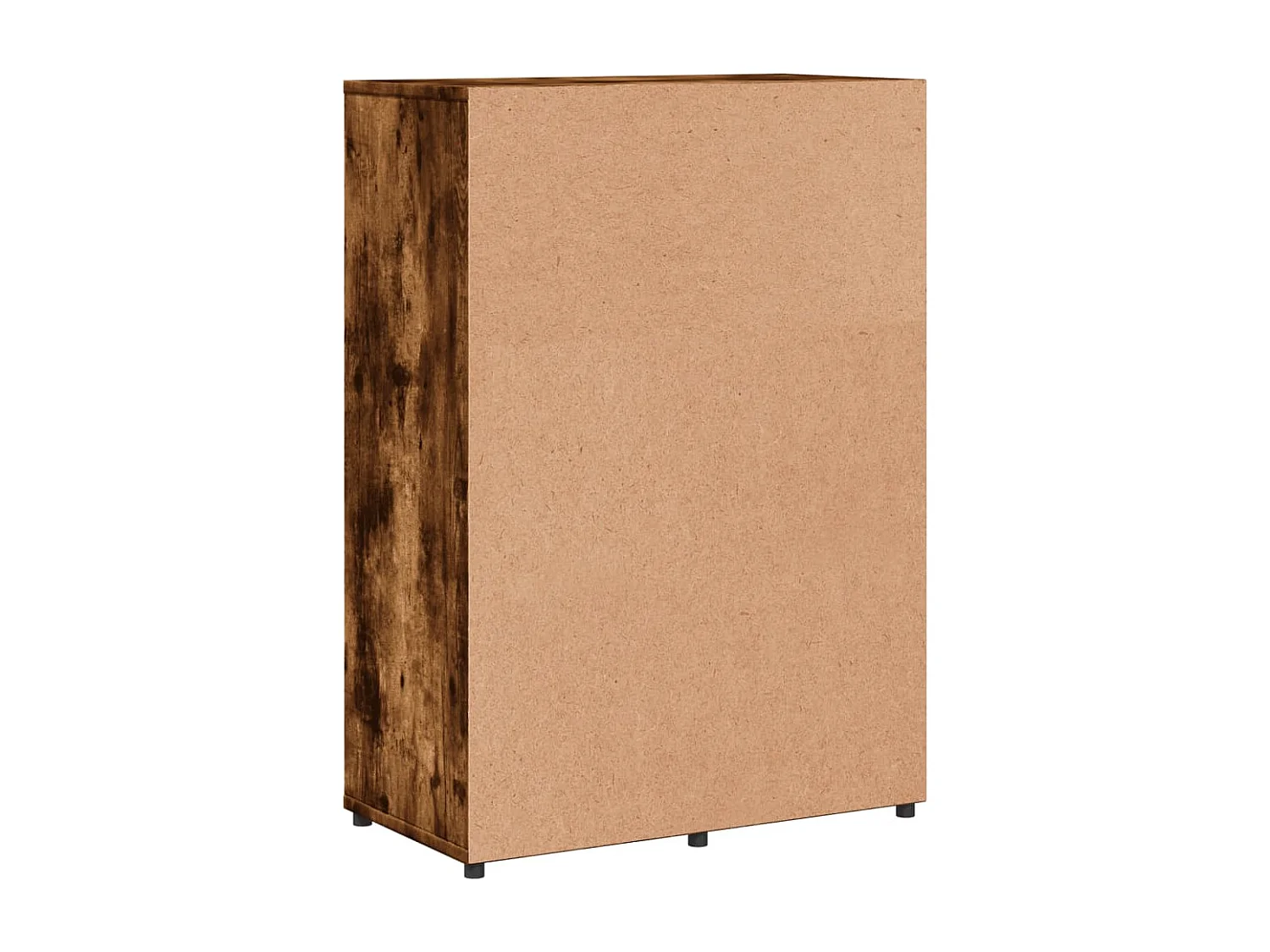 Credenze 2 pz Rovere Fumo 60x31x84 cm in Legno Multistrato