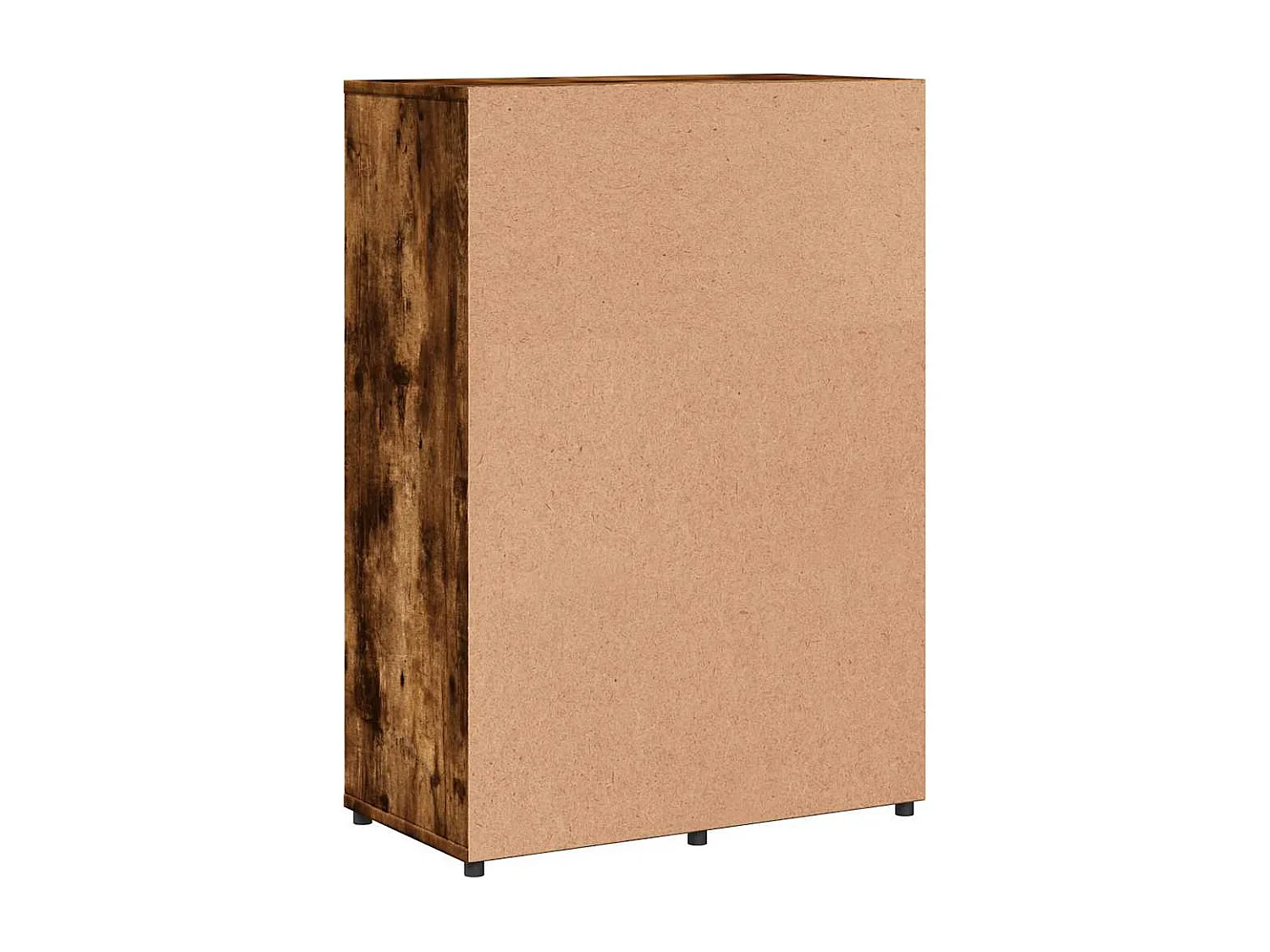 Buffets 2 pcs chêne fumé 60x31x84 cm bois d'ingénierie