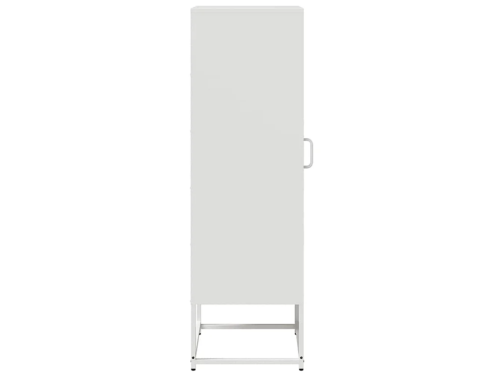 Móvel alto 36x39x123 cm aço laminado a frio branco