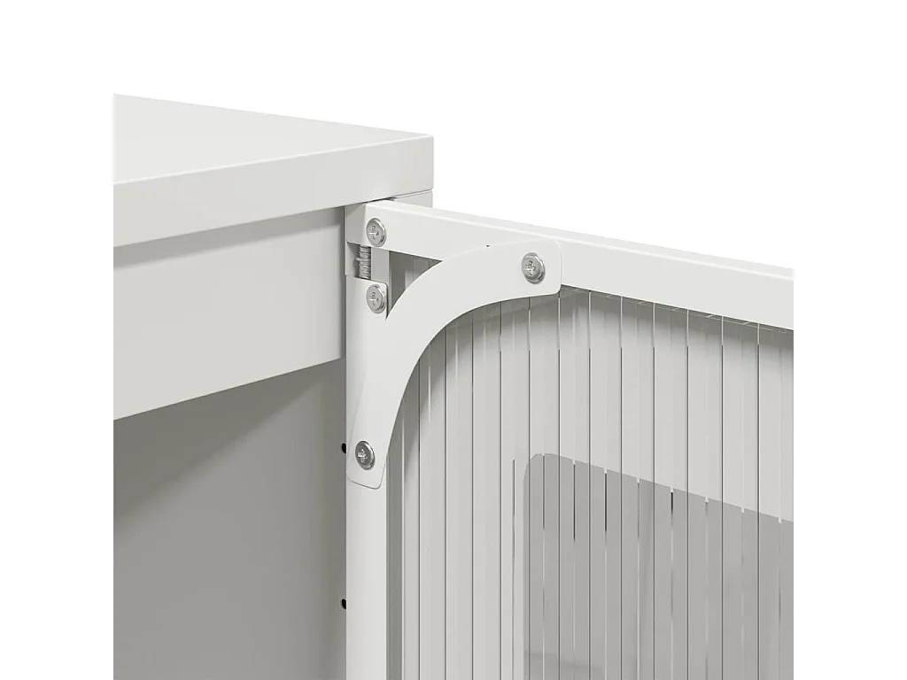 Móvel alto 36x39x123 cm aço laminado a frio branco
