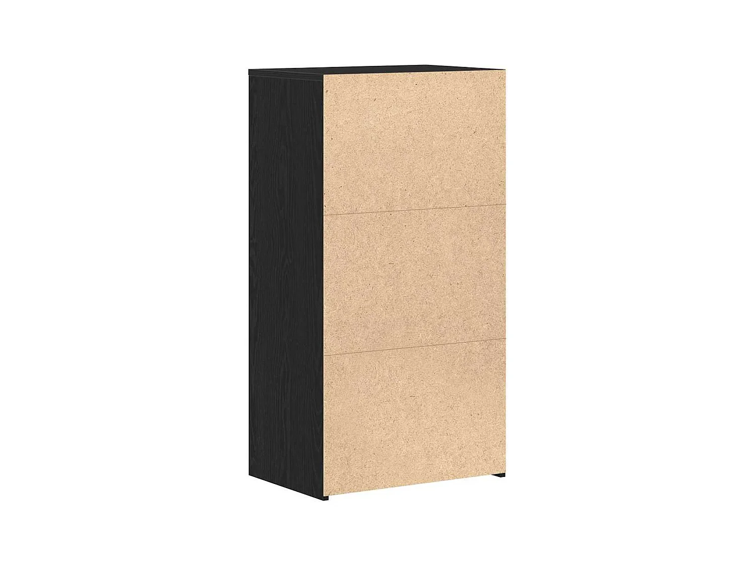 Buffet avec 6 tiroirs Chêne noir 50x34x96 cm Bois d'ingénierie