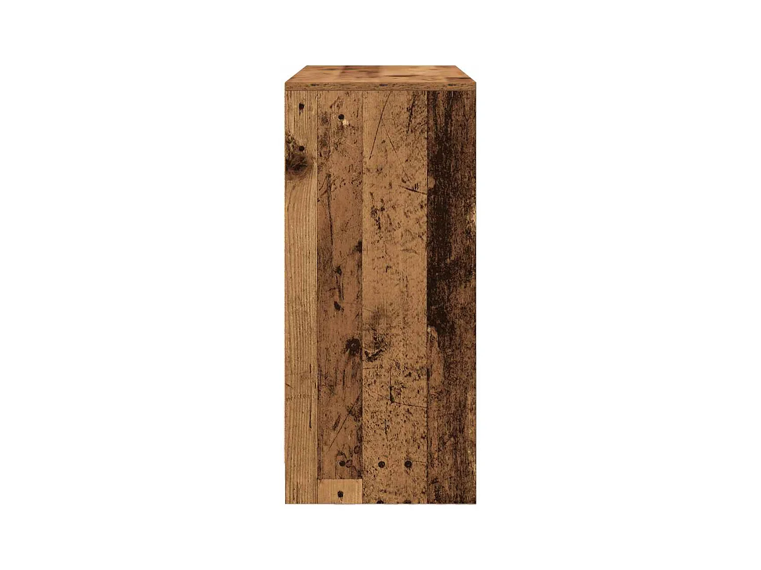 Buffet avec tiroirs et portes vieux bois 70,5x34x74,5 cm