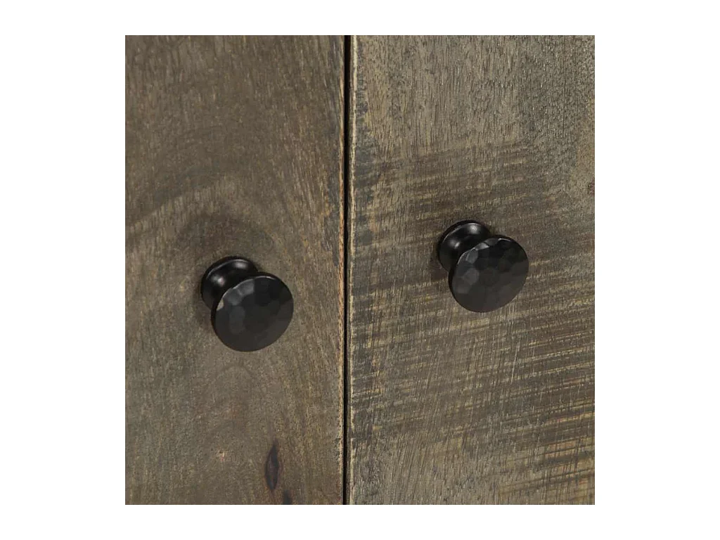 Dressoir 60x33x75 cm massief mangohout