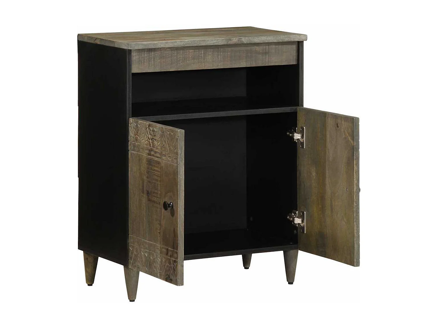 Sideboard 60x33x75 cm Massivholz Mango