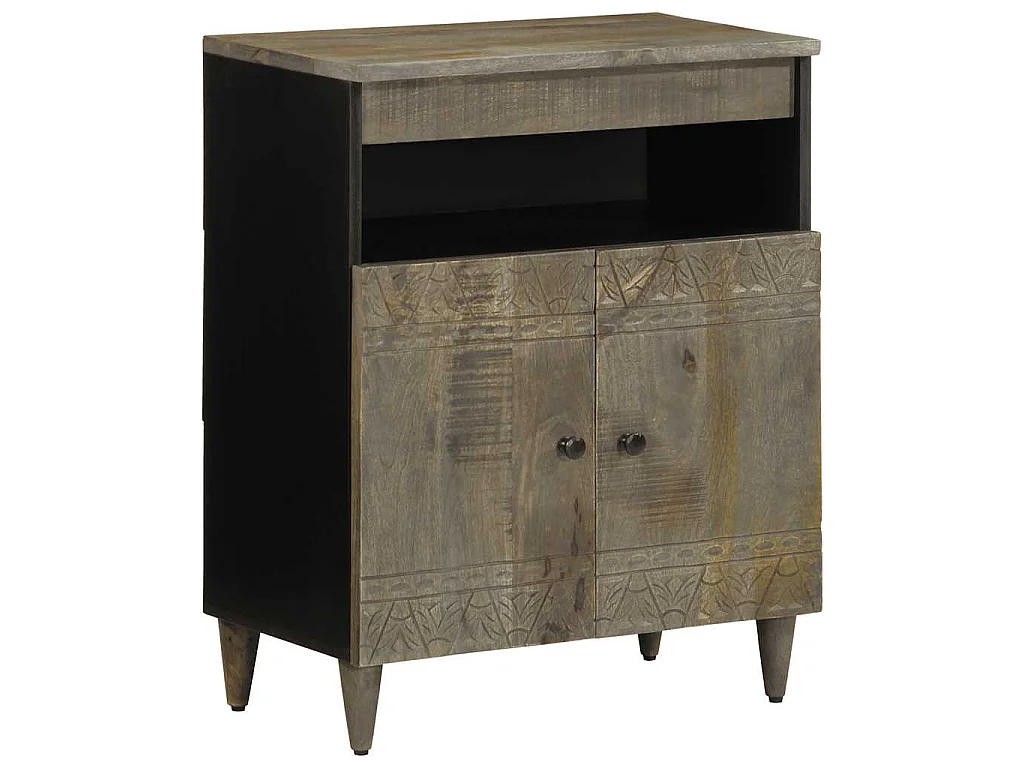 Buffet 60x33x75 cm Bois massif de manguier