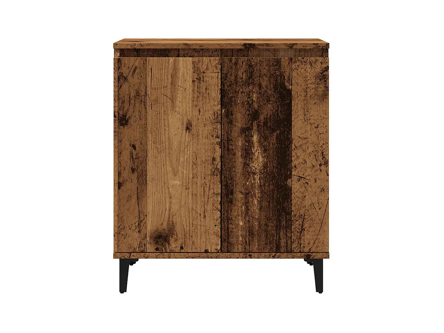 Buffet vieux bois 60x35x70 cm bois d'ingénierie
