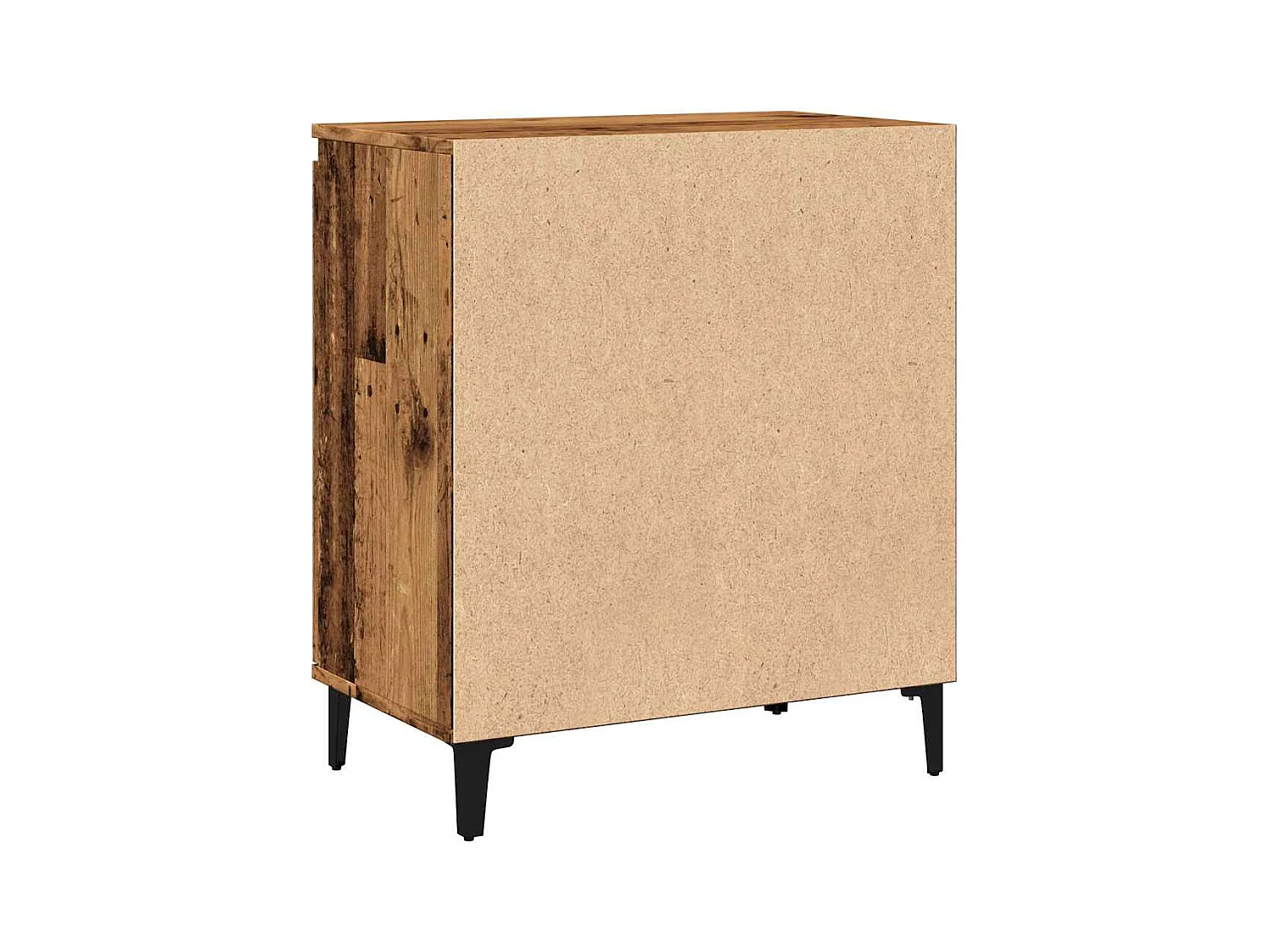 Buffet vieux bois 60x35x70 cm bois d'ingénierie