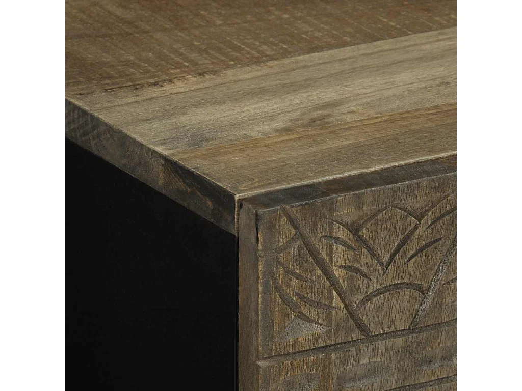 Dressoir 40x33x75 cm massief mangohout