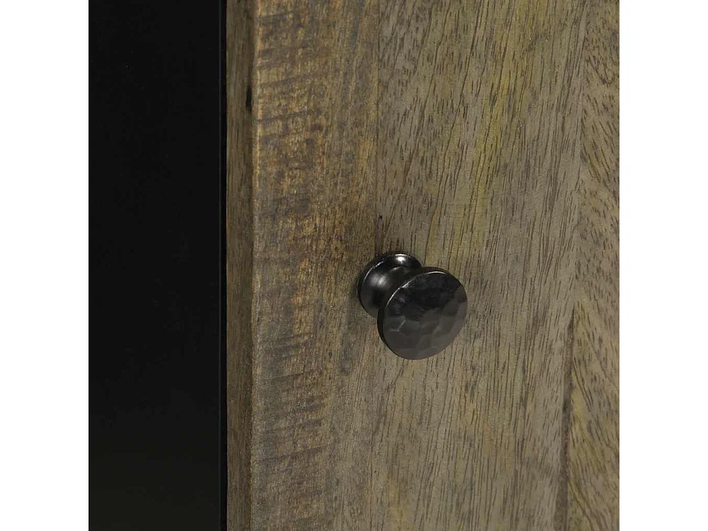 Dressoir 40x33x75 cm massief mangohout