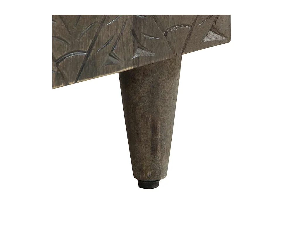 Buffet 90x33x75 cm bois massif de manguier