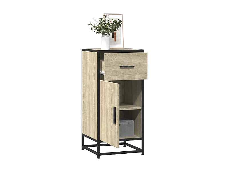Credenza Rovere Sonoma 35,5x35x76 cm in Truciolato