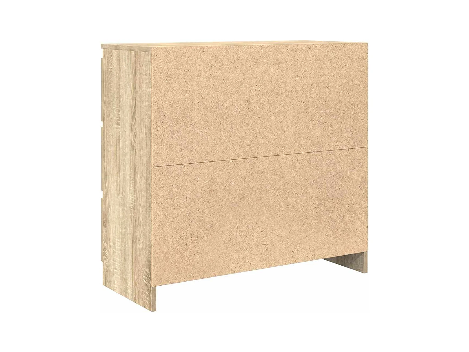 Buffet chêne sonoma 80x35x76 cm bois d'ingénierie