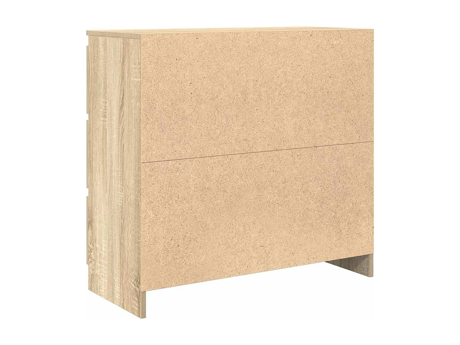 Buffet chêne sonoma 80x35x76 cm bois d'ingénierie