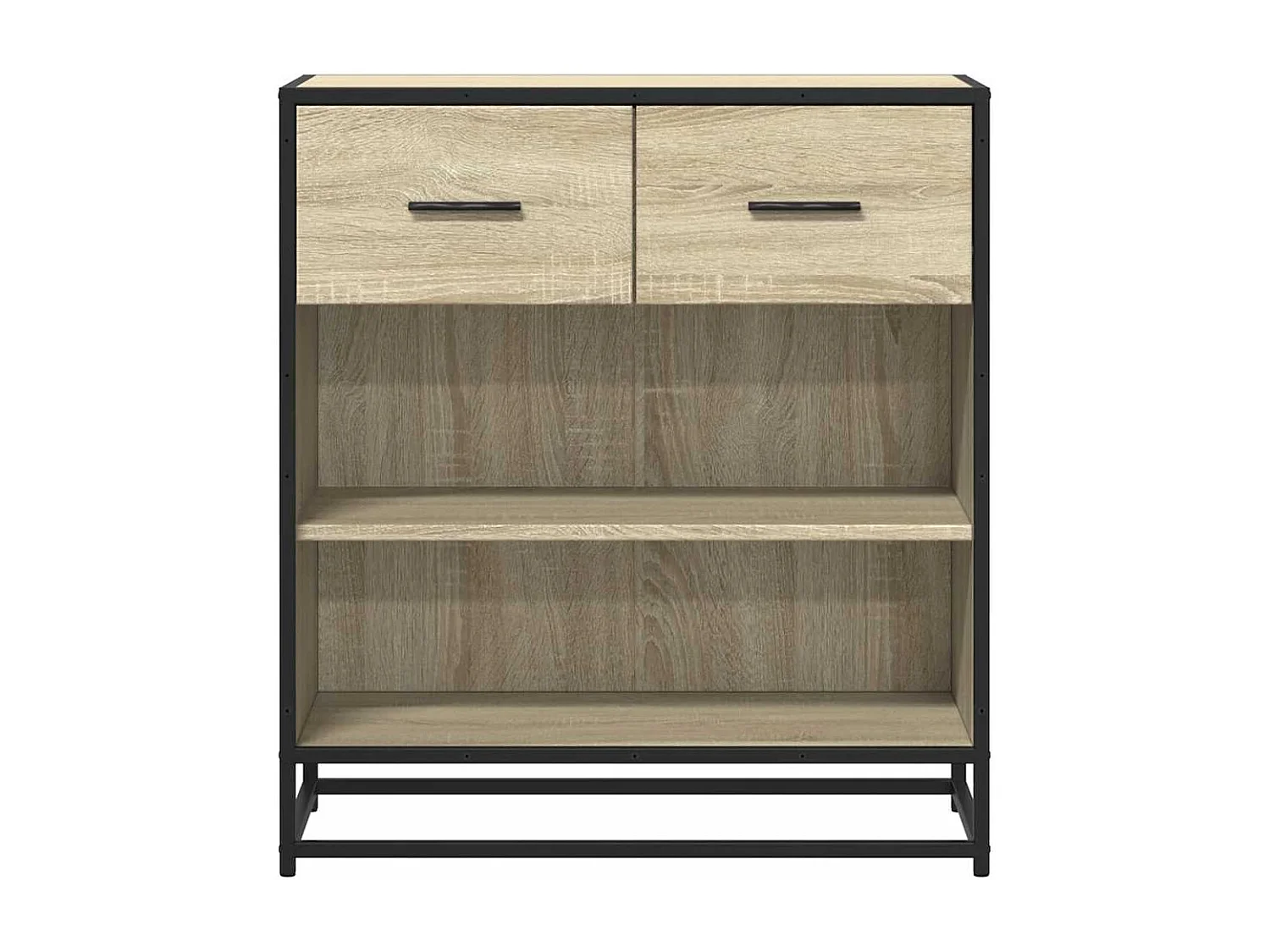 Buffet chêne sonoma 68x35x76 cm bois d'ingénierie