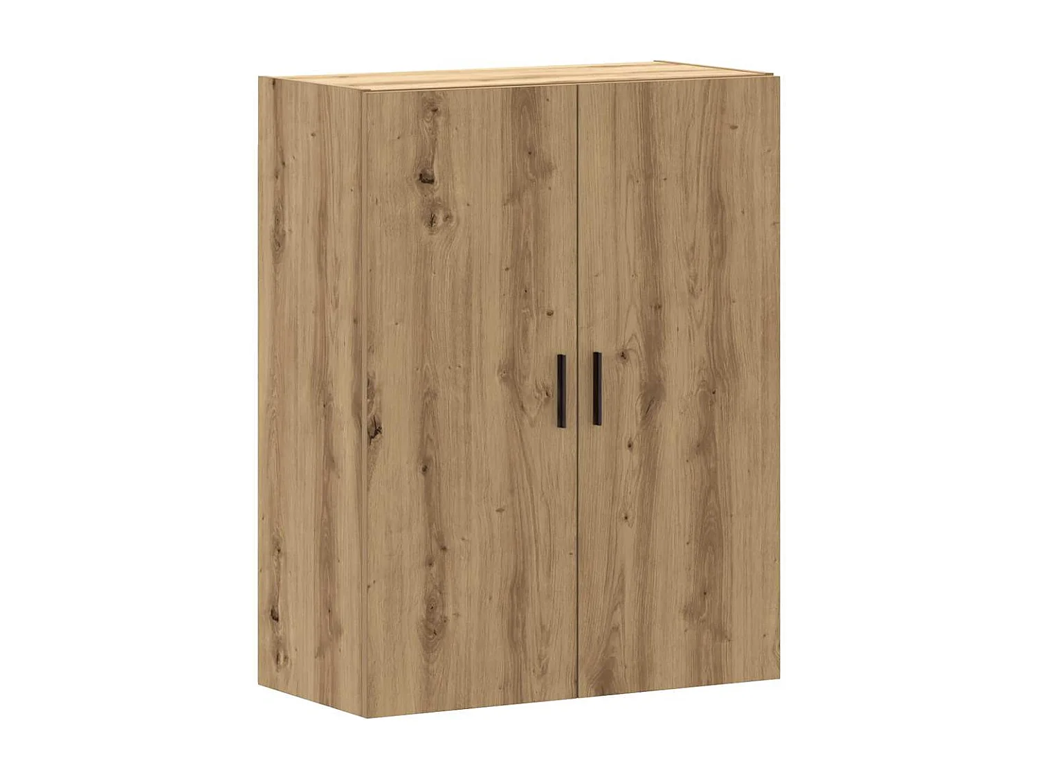 Bovenkast 69,5x34x90 cm artisanaal eikenkleurig