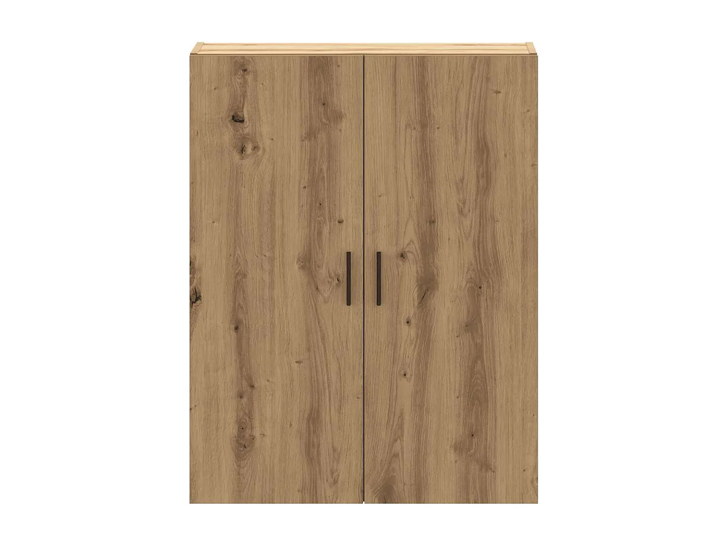 Bovenkast 69,5x34x90 cm artisanaal eikenkleurig
