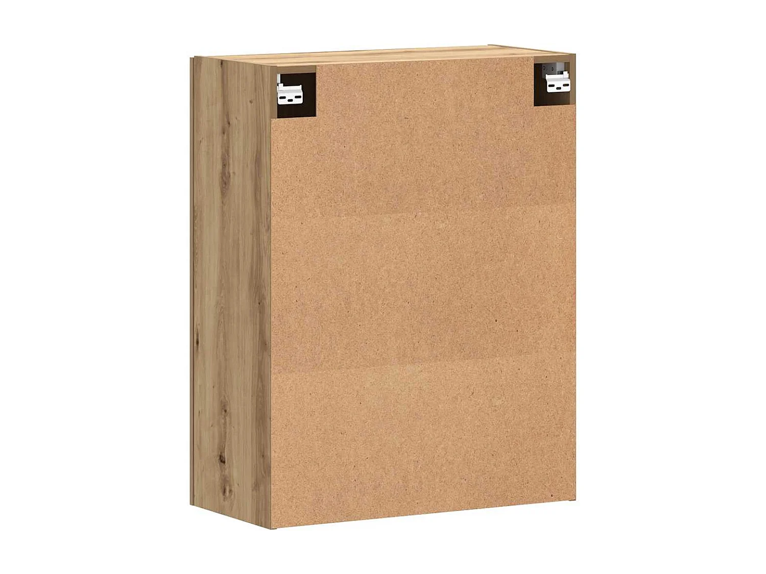 Bovenkast 69,5x34x90 cm artisanaal eikenkleurig