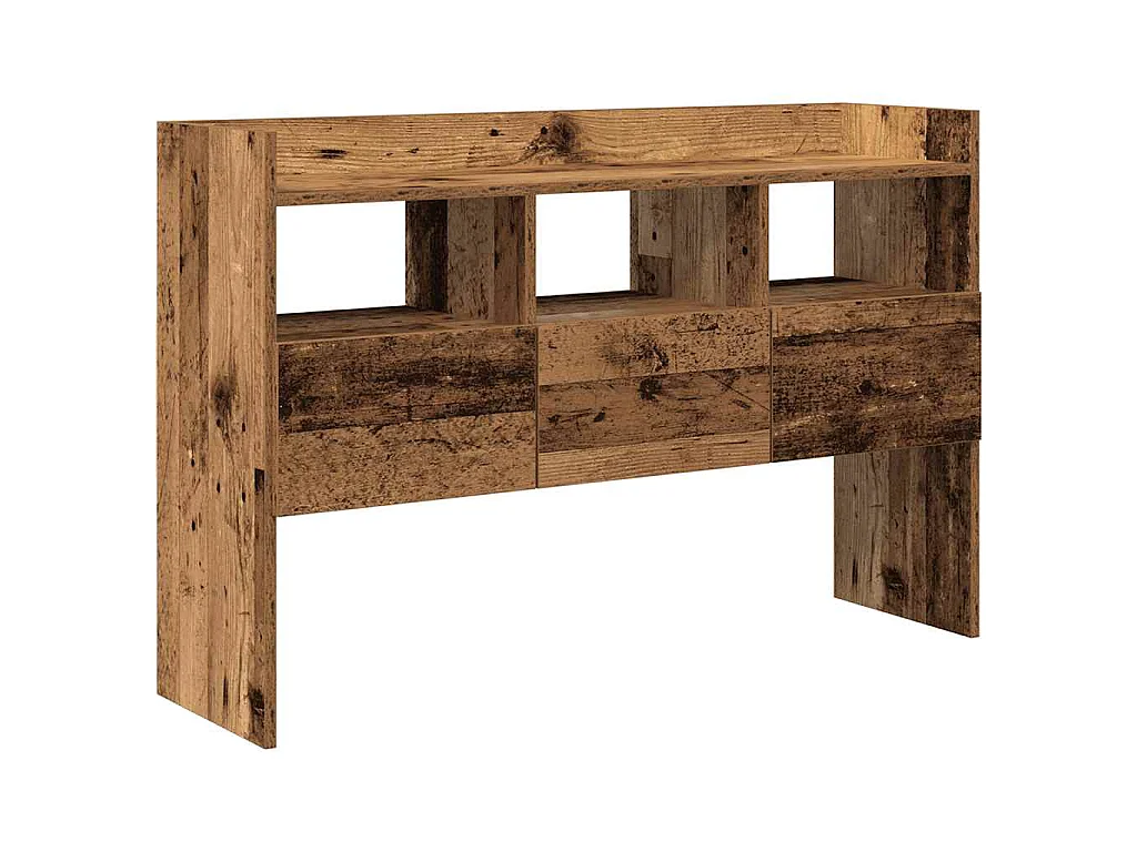 Buffet vieux bois 105x30x70 cm bois d'ingénierie