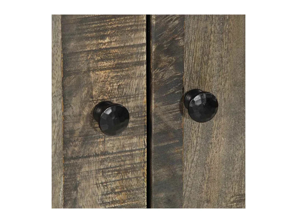 Buffet 60x33x100 cm bois de manguier massif