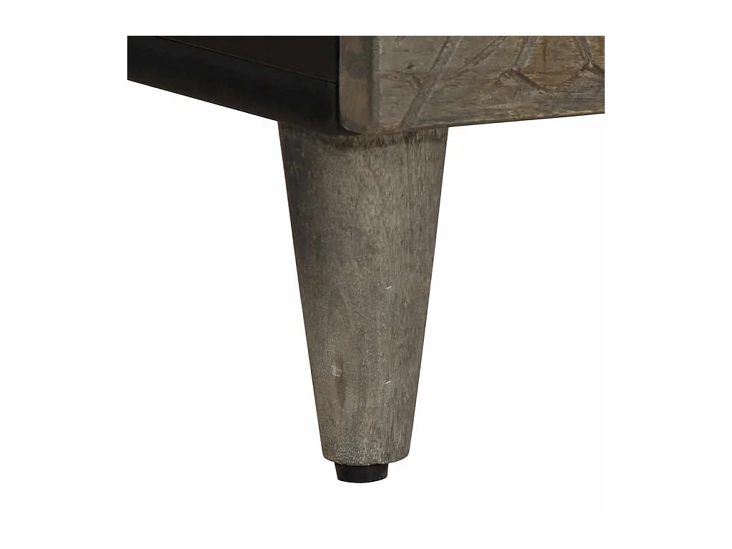 Buffet 60x33x100 cm bois de manguier massif