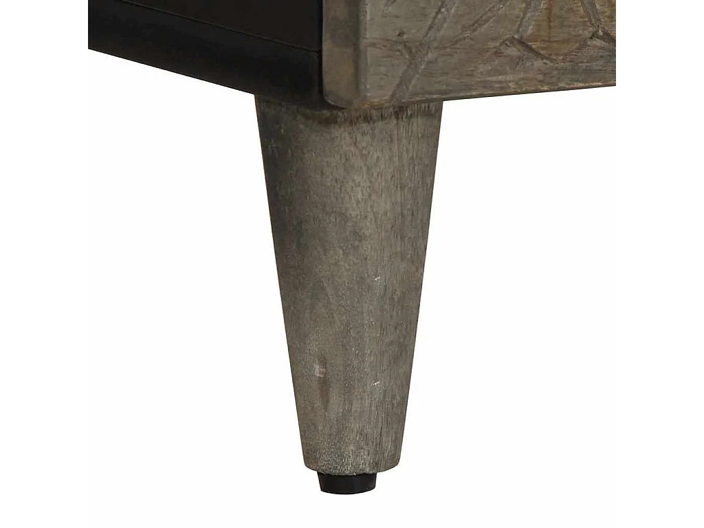 Buffet 60x33x100 cm bois de manguier massif