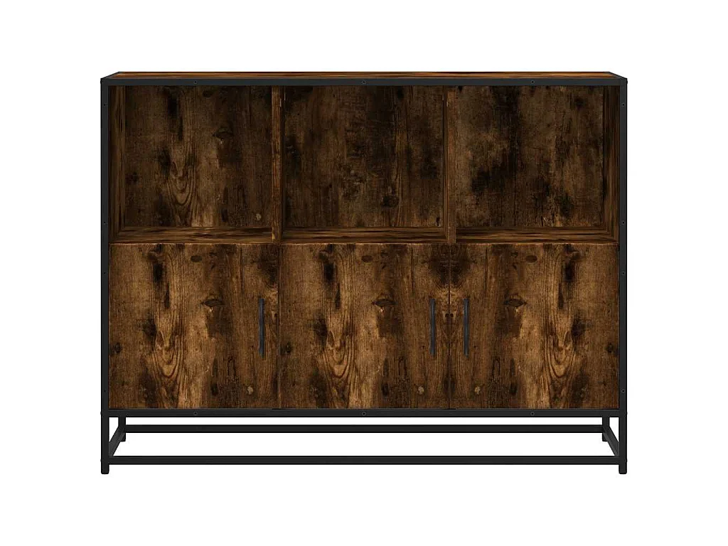 Sideboard Räuchereiche 100x35x76 cm Holzwerkstoff