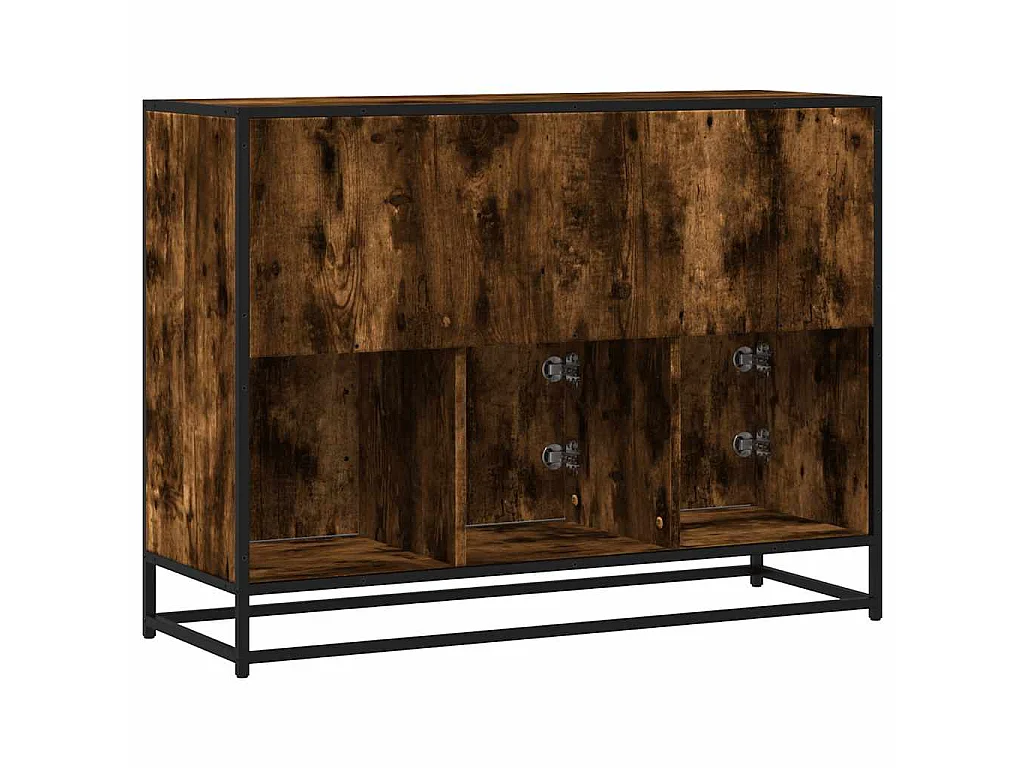 Sideboard Räuchereiche 100x35x76 cm Holzwerkstoff
