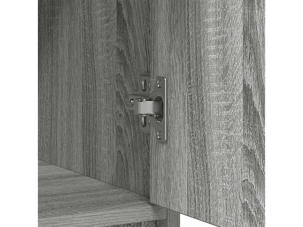 Buffet avec tiroirs et portes sonoma gris 73x31x90 cm