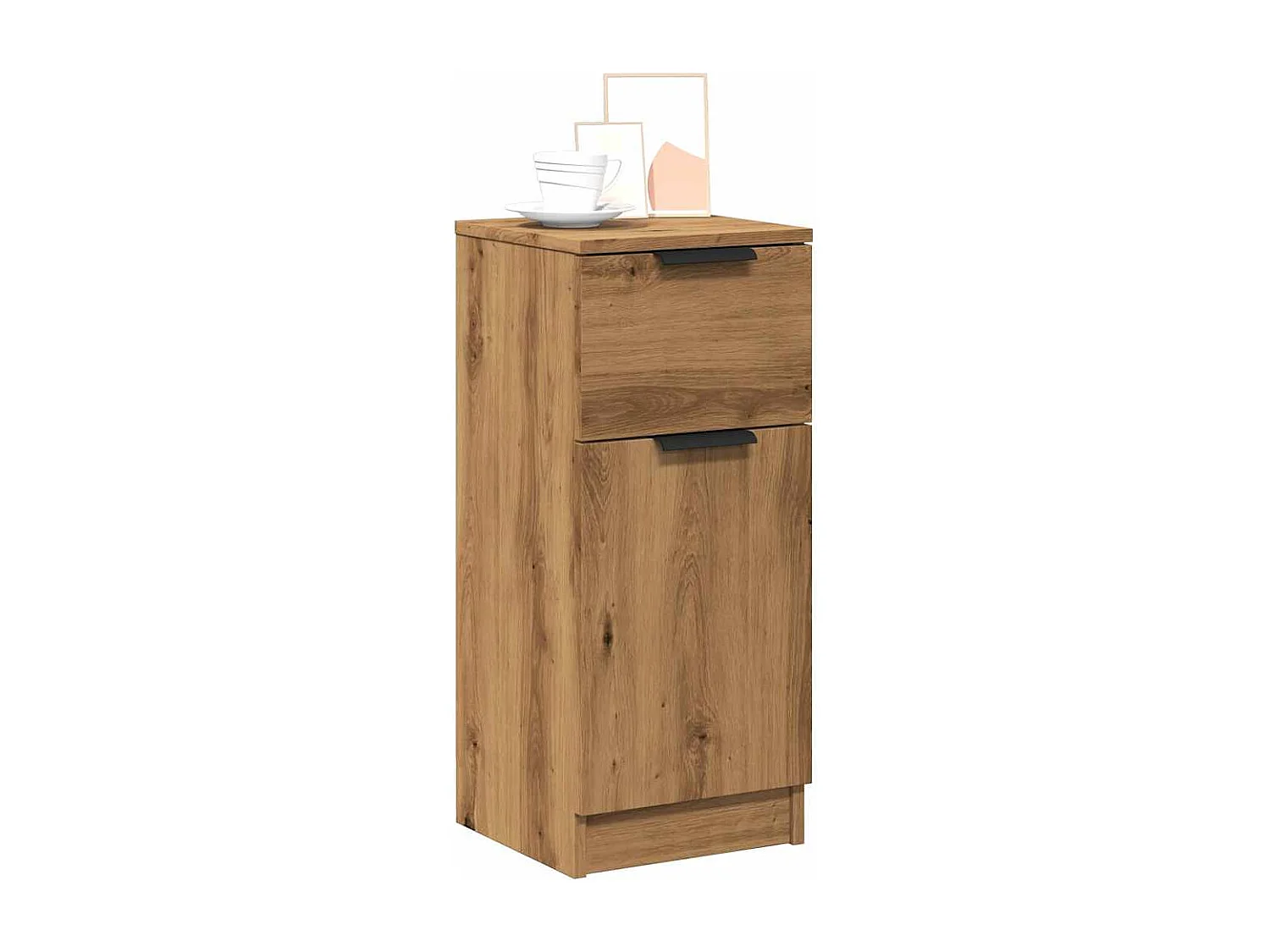 Sideboards 2 Stk. Artisan-Eiche 30x30x70 cm Holzwerkstoff