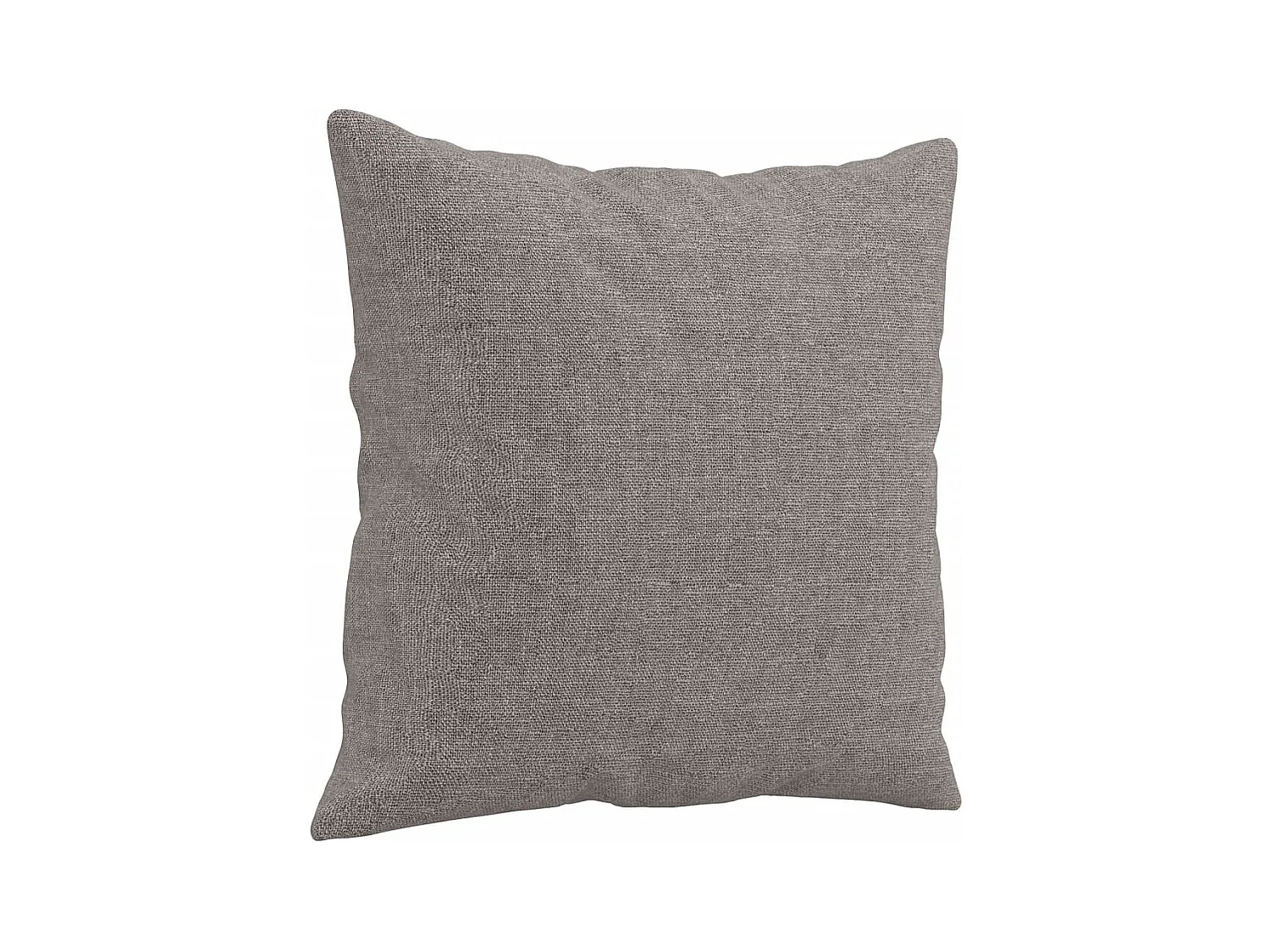 Ensemble de canapés 4 pcs avec coussins taupe tissu